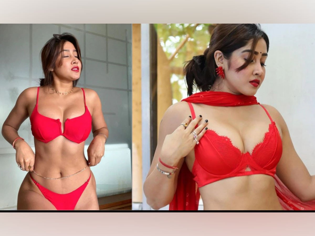 Sofia Ansari: Sofia Ansari showed her curvy figure in red bikini