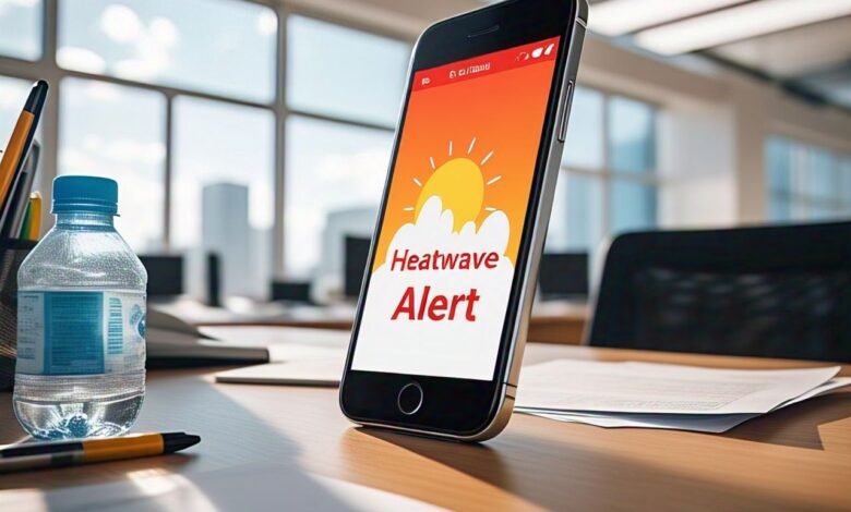 Heatwave Alert : अगले दो दिनों तक भीषण गर्मी का प्रकोप, इन राज्यों में हीट वेव का येलो अलर्ट 1 Heatwave Alert