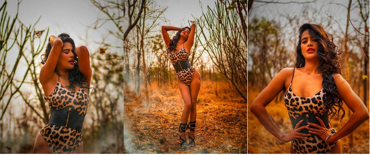 Jungle Photoshoot Poonam Pandey