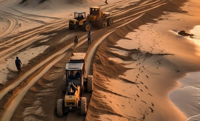 Illegal Sand Mining CG