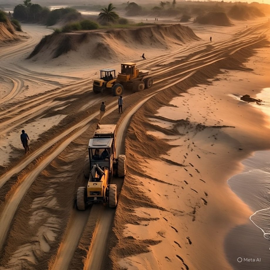 Illegal Sand Mining CG