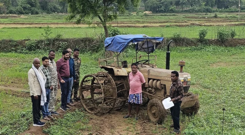 Cage Wheel Tractor