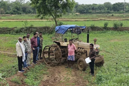 Cage Wheel Tractor