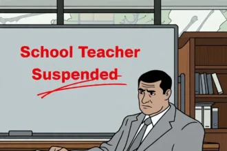 School Teacher Suspended