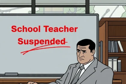 School Teacher Suspended
