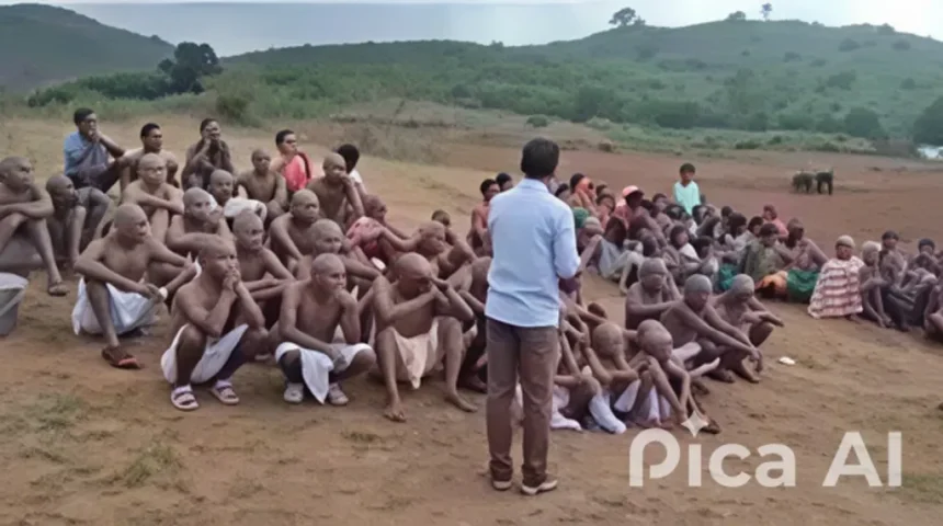 Tribal Girl love Marriage-pica