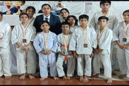 Karate Medal Winners From Sanskar School
