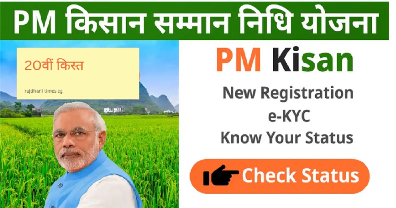 PM Kisan 20th Installment