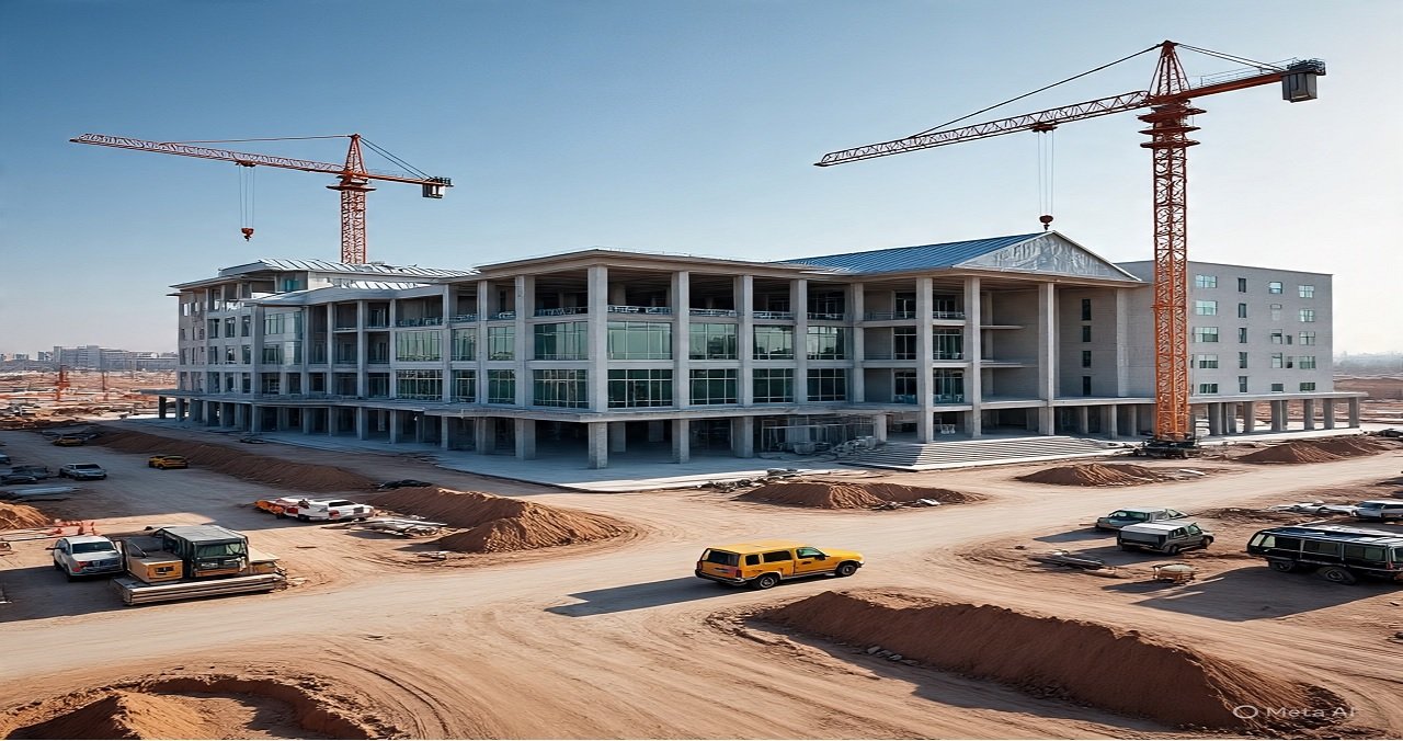 200 Bed District Hospital Building