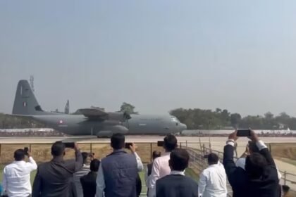 C-130J Aircraft Landing