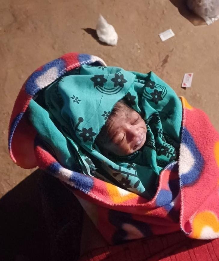 Newborn Baby Abandoned