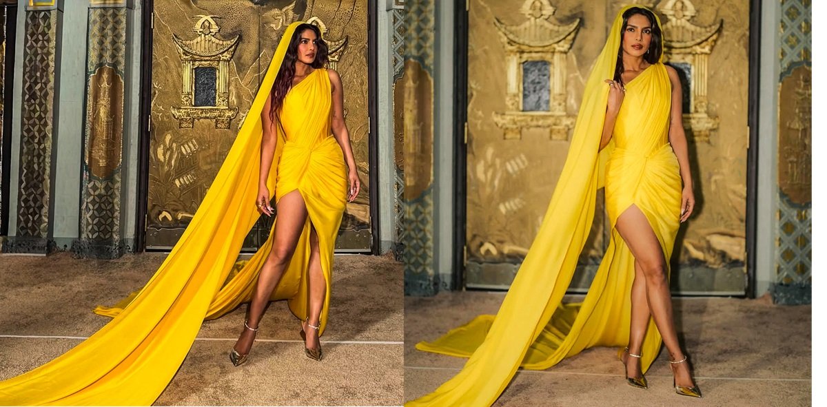 Priyanka Chopra Saree Look