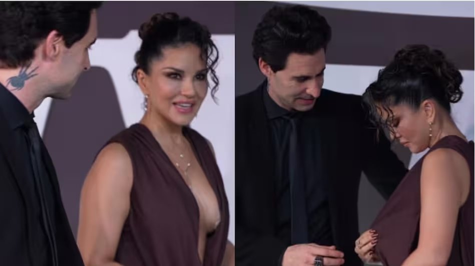 Sunny Leone Oops Moment