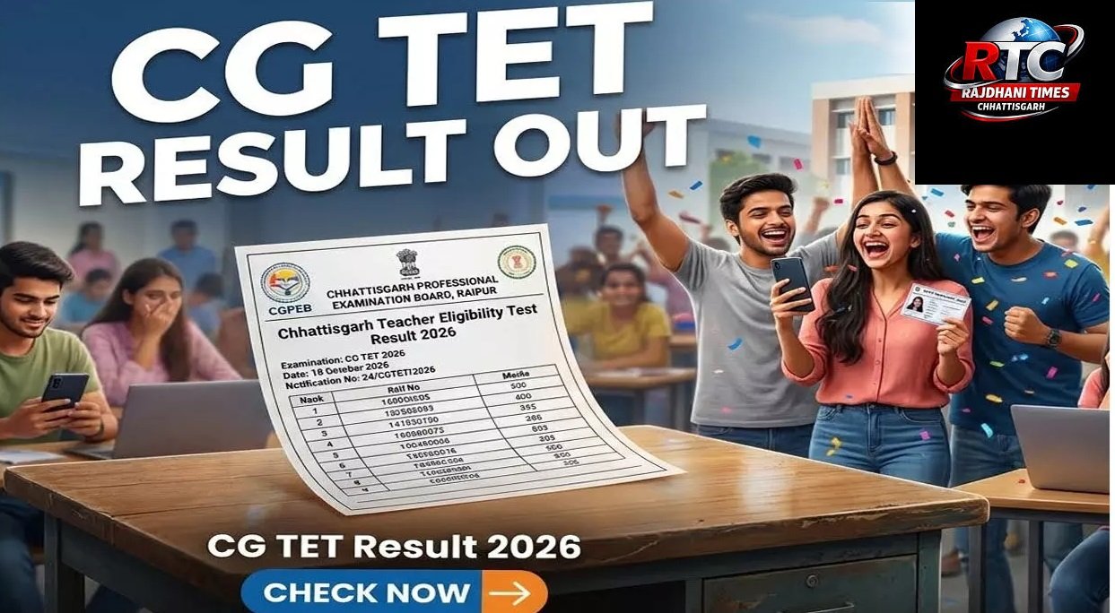 CG TET Result 2026