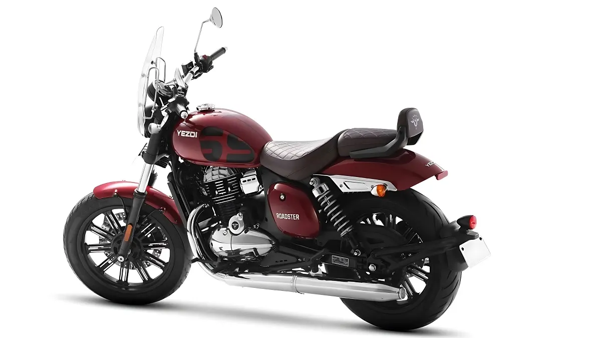 Yezdi Roadster Red Wolf Edition