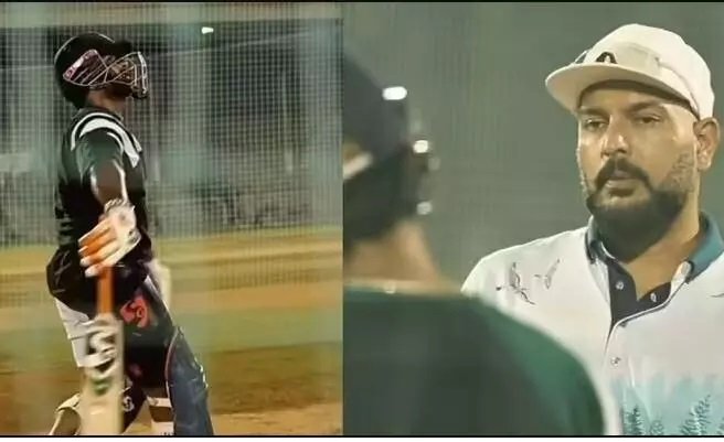 Yuvraj Singh Training