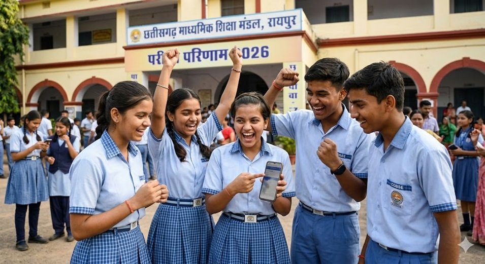 CGBSE 10th Topper List 2026
