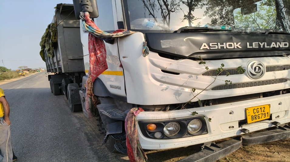Coal Trailer Accident