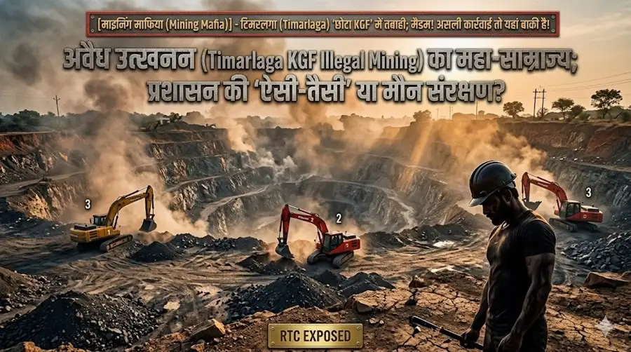 Timarlaga KGF Illegal Mining 