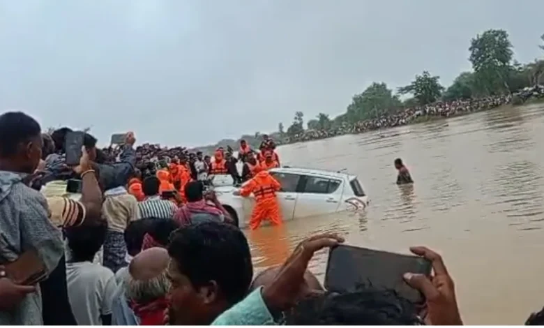 Lat Nala Accident : 72 घंटे बाद मिला दंपती का शव, कार समेत लात नाला से किया गया रेस्क्यू