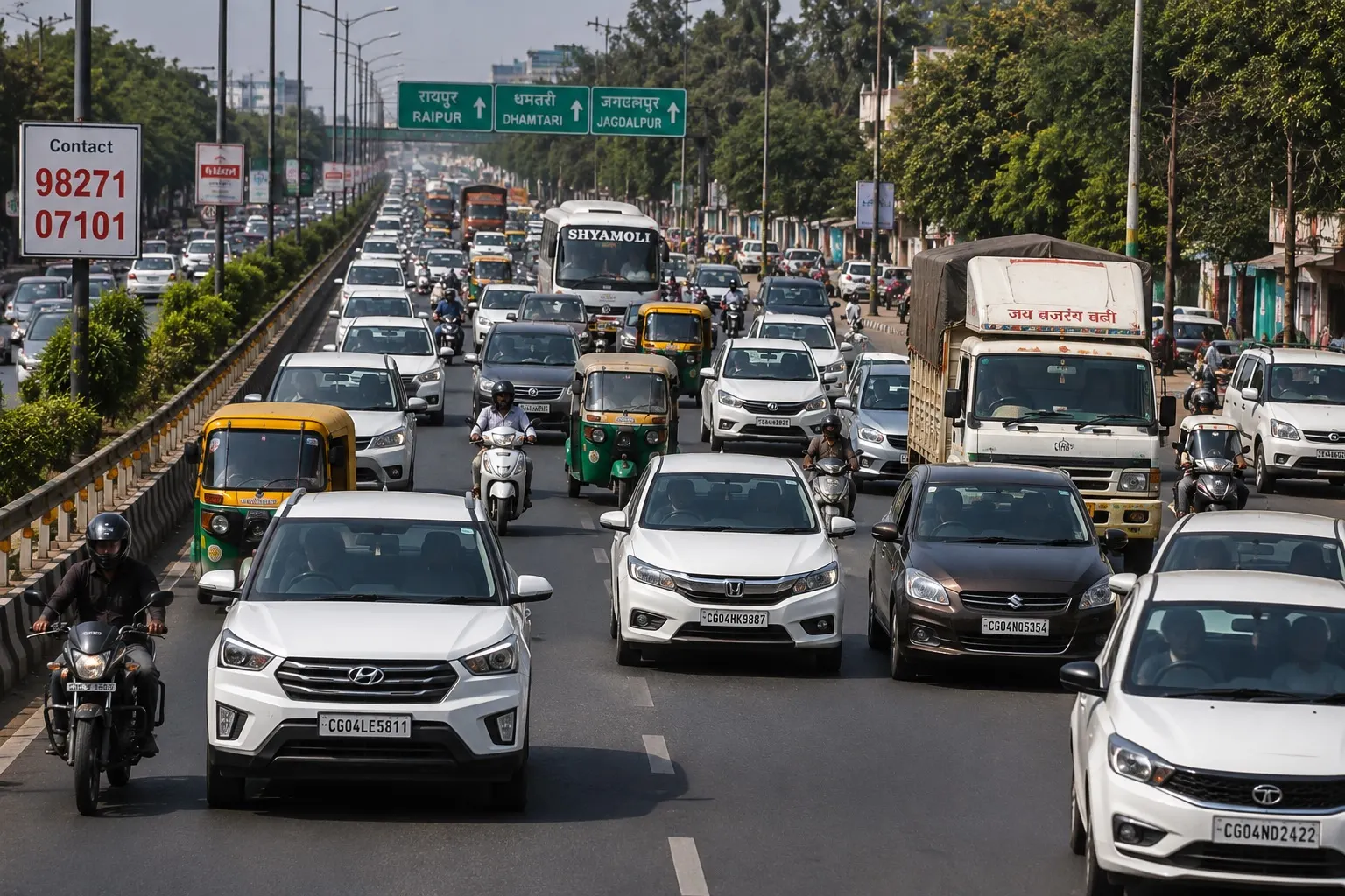 Chhattisgarh Vehicle Insurance : छत्तीसगढ़ में बिना बीमा दौड़ रही 40 लाख गाड़ियां