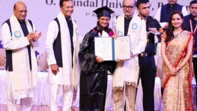 OP Jindal University : 688 को डिग्री, 84 मेधावियों को मेडल, राज्यपाल ने दिया बड़ा संदेश