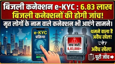 Electricity Connection e-KYC : 6.83 लाख बिजली कनेक्शनों की होगी जांच, मृत लोगों के नाम वाले कनेक्शन भी आएंगे सामने