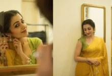 Trisha Krishnan Saree Look : CM विजय के कार्यक्रम में मां की साड़ी पहनकर पहुंचीं तृषा, खुद किया मेकअप