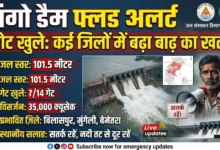 Bango Dam Flood Alert : बांगो डेम के 7 गेट खुले, कई जिलों में बढ़ेगा बाढ़ का खतरा
