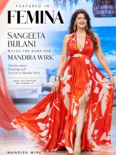 Sangeeta Bijlani Fashion Week