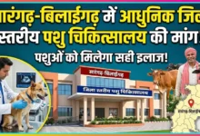 Sarangarh Veterinary Hospital Demand : सारंगढ़-बिलाईगढ़ में आधुनिक जिला स्तरीय पशु चिकित्सालय की मांग