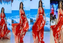 Sangeeta Bijlani Fashion Week : 66 की उम्र में संगीता बिजलानी का ग्लैमरस अंदाज, फ्लोरल गाउन में रैंप पर बिखेरा जलवा
