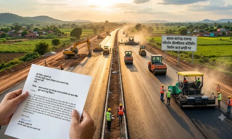 Sarangarh Four Lane Corridor : बसना-सारंगढ़ और सारंगढ़-रायगढ़ फोरलेन का काम शुरू कराने गडकरी को पत्र