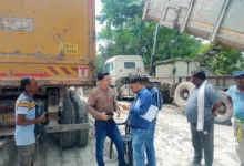 Katangpali Flyash News : आशीष गोयल माइंस का कारनामा! 500 गाड़ियों की राख पानी में बहाई, 6 वाहन जब्त