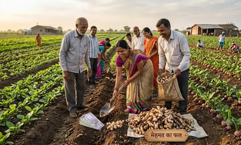 Ginger Farming in Chhattisgarh : धान छोड़ अदरक की खेती से बढ़ाएं कमाई, प्रति एकड़ 15 हजार रुपये प्रोत्साहन का प्रविधान