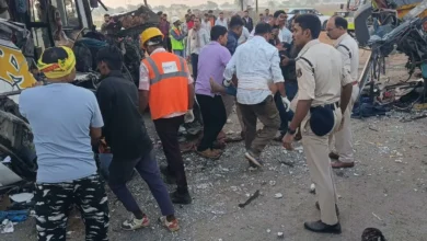 Raipur Bilaspur Highway Bus Accident : खड़े ट्रक से भिड़ी यात्री बस, पांच की मौत; 16 घायल, छह रायपुर रेफर