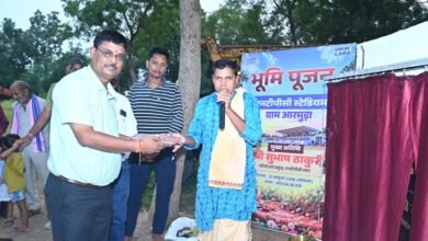 एनटीपीसी लारा स्टेडियम, अरमुड़ा में स्टेडियम निर्माण, रायगढ़ ग्रामीण खेल विकास, एनटीपीसी सीएसआर गतिविधियां, छत्तीसगढ़ ग्रामीण खेल सुविधाएं, NTPC Lara Stadium, NTPC Lara CSR, Armuda Stadium, Raigarh Sports Development