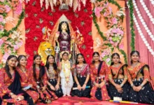 Kharsia Navratri Dandiya : खरसिया में नवरात्रि का उल्लास, बच्चों की डांडिया प्रस्तुति ने मोहा मन