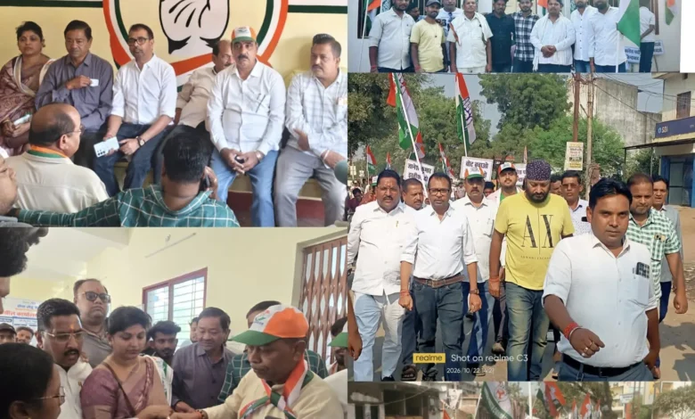 Gyanesh Kumar Resignation Demand : मुख्य चुनाव आयुक्त के इस्तीफे की मांग पर कांग्रेस का प्रदर्शन, राष्ट्रपति के नाम सौंपा ज्ञापन