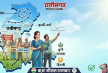 Chhattisgarh Weather News : मानसून विदा, द्रोणिका सक्रिय होने से प्रदेश में हल्की वर्षा के आसार